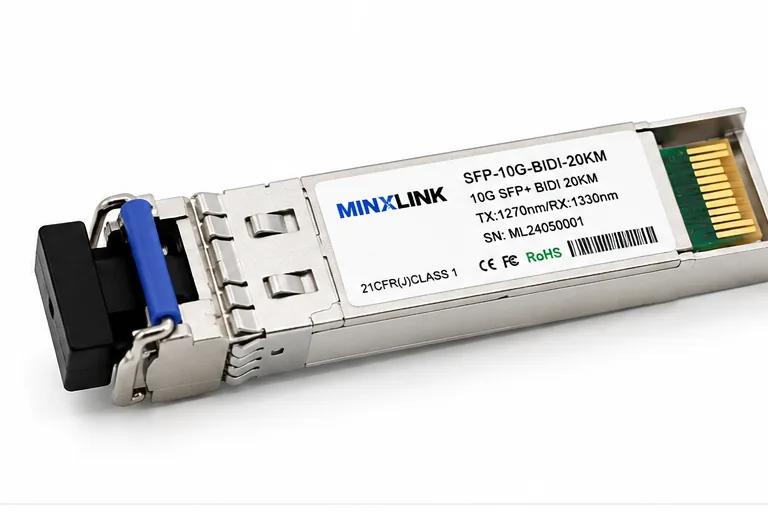 10G BIDI SFP+ 20KM Одноволоконный Оптический Модуль