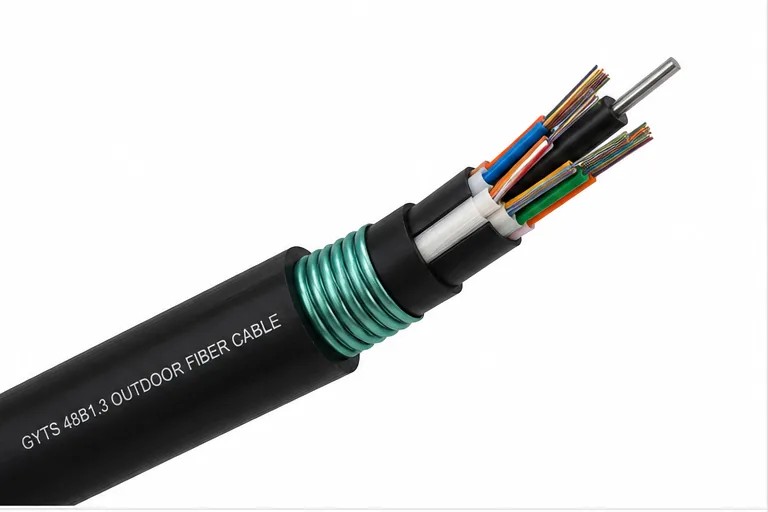 GYTS single-mode outdoor optical cable (24-core/48-core)