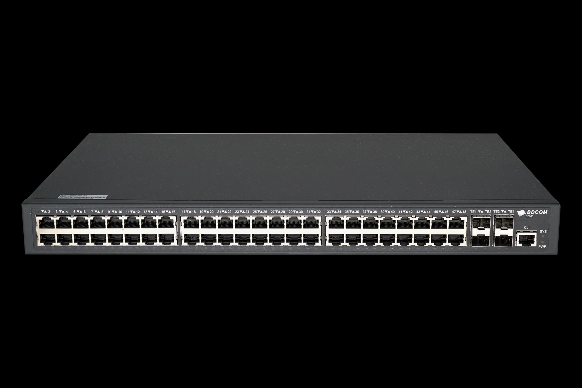 BDCOM S2900-48T4X 48-Port Gigabit Managed Switch with 10G SFP+ Uplinks