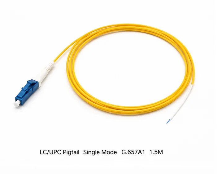 LC/UPC Single Mode Fiber Pigtail 1.5M G.657A1