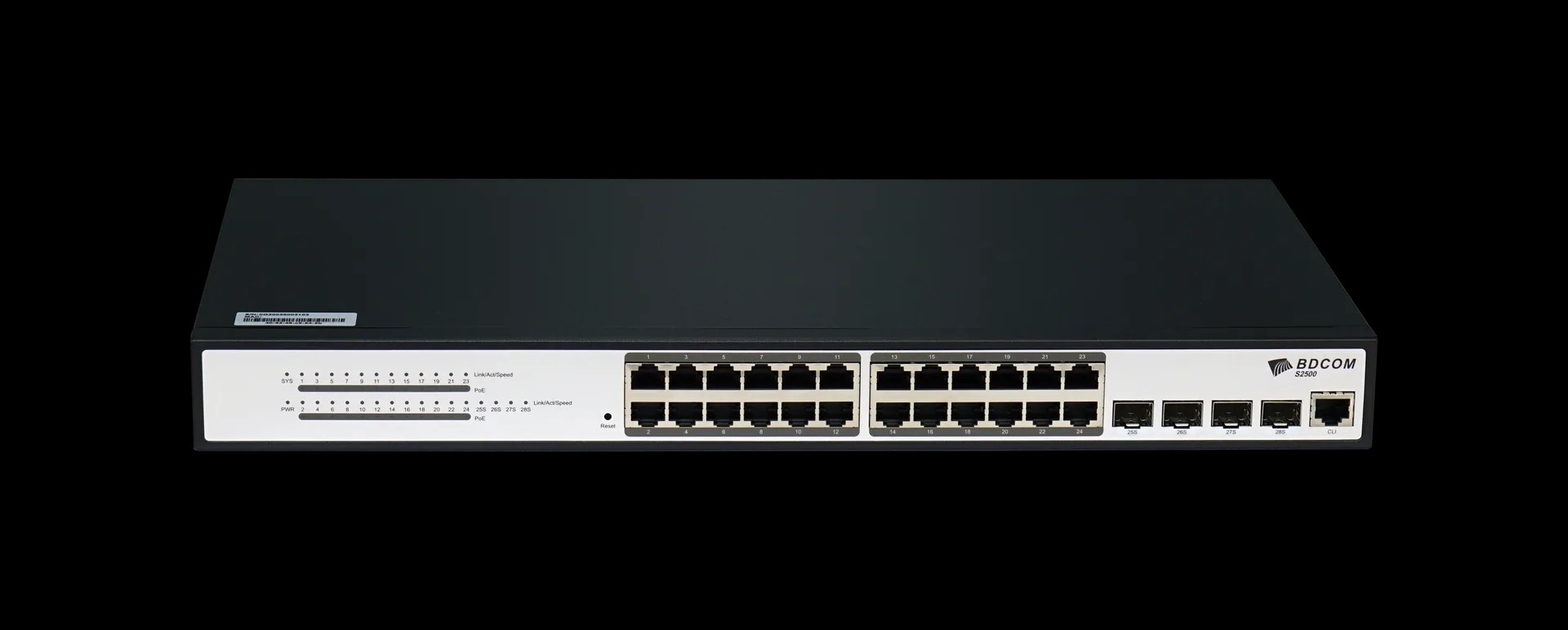 BDCom S2500-24P4S 24-Port Gigabit Poe Management Switch