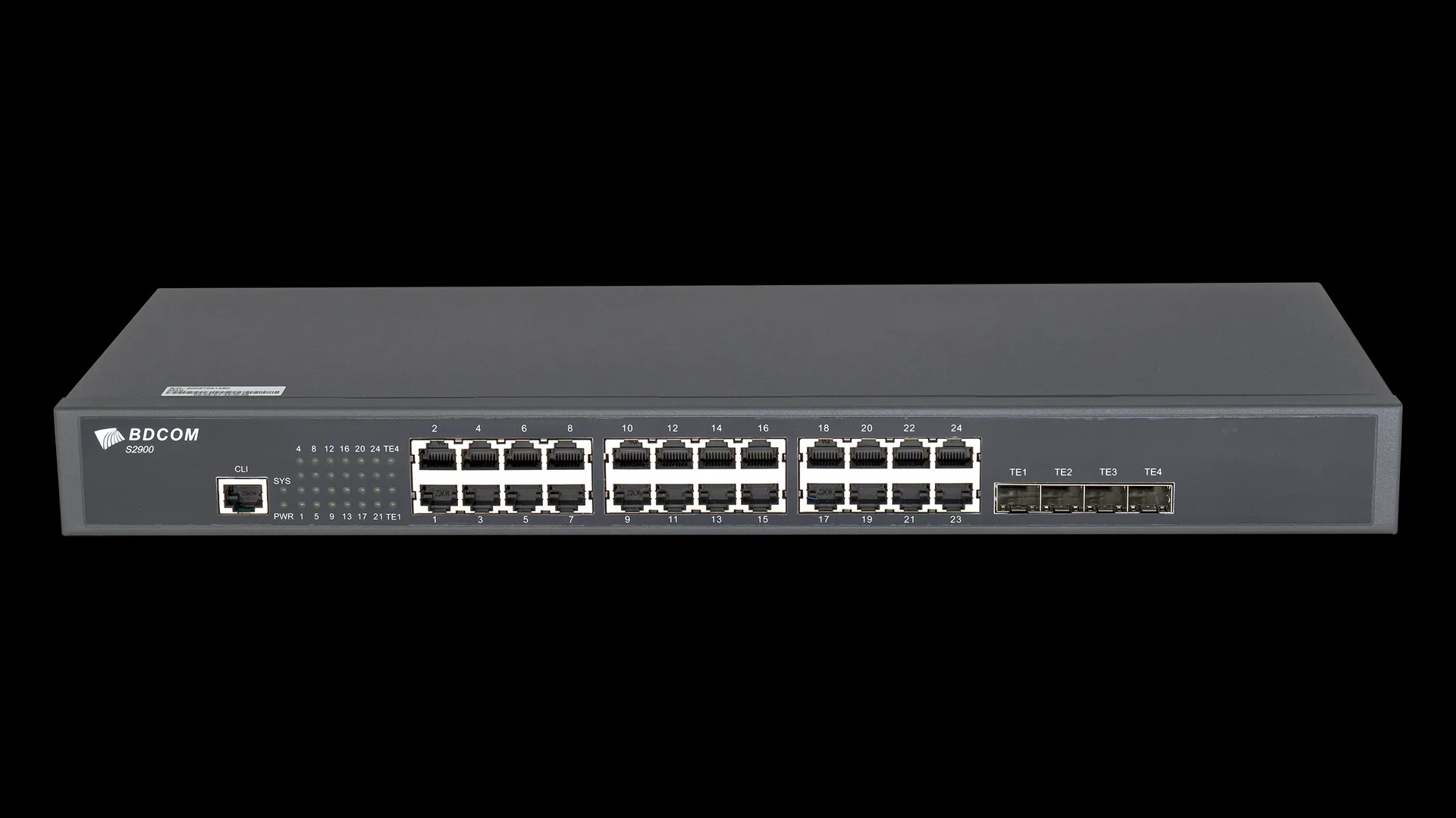 BDCOM S2900-24T4X 24-Port Gigabit Switch with 10G SFP+ Uplinks