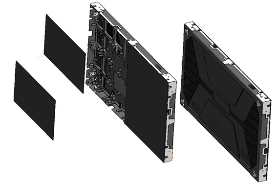 TCB150FA Full flip-chip COB LED cabinet