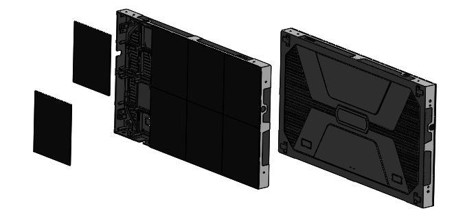 TCM09163 Full flip-chip COB LED cabinet