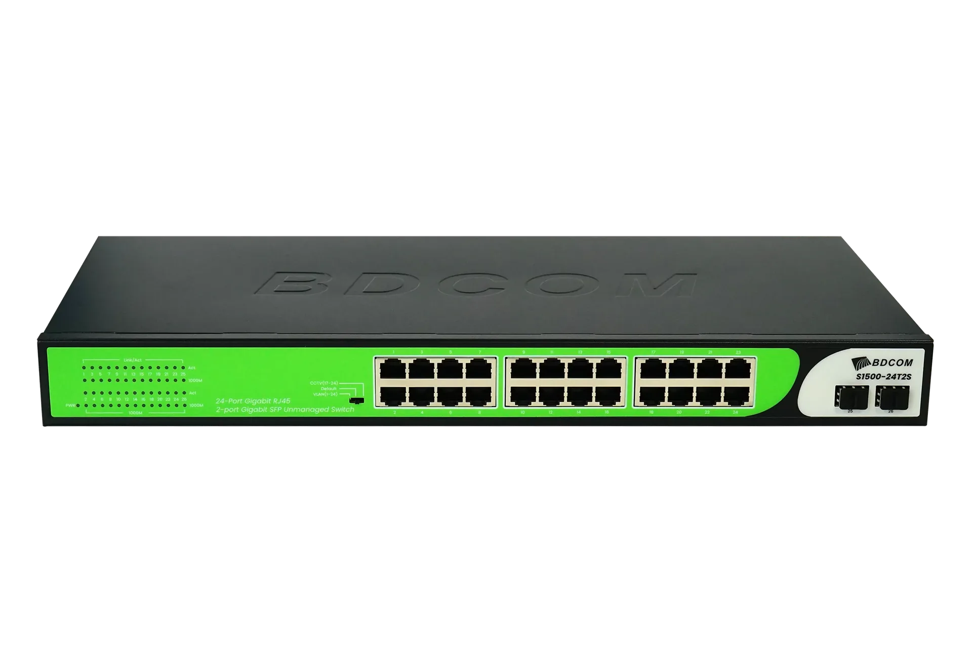 S1500-24T2S 24-портовый гигабитный коммутатор с 2 SFP