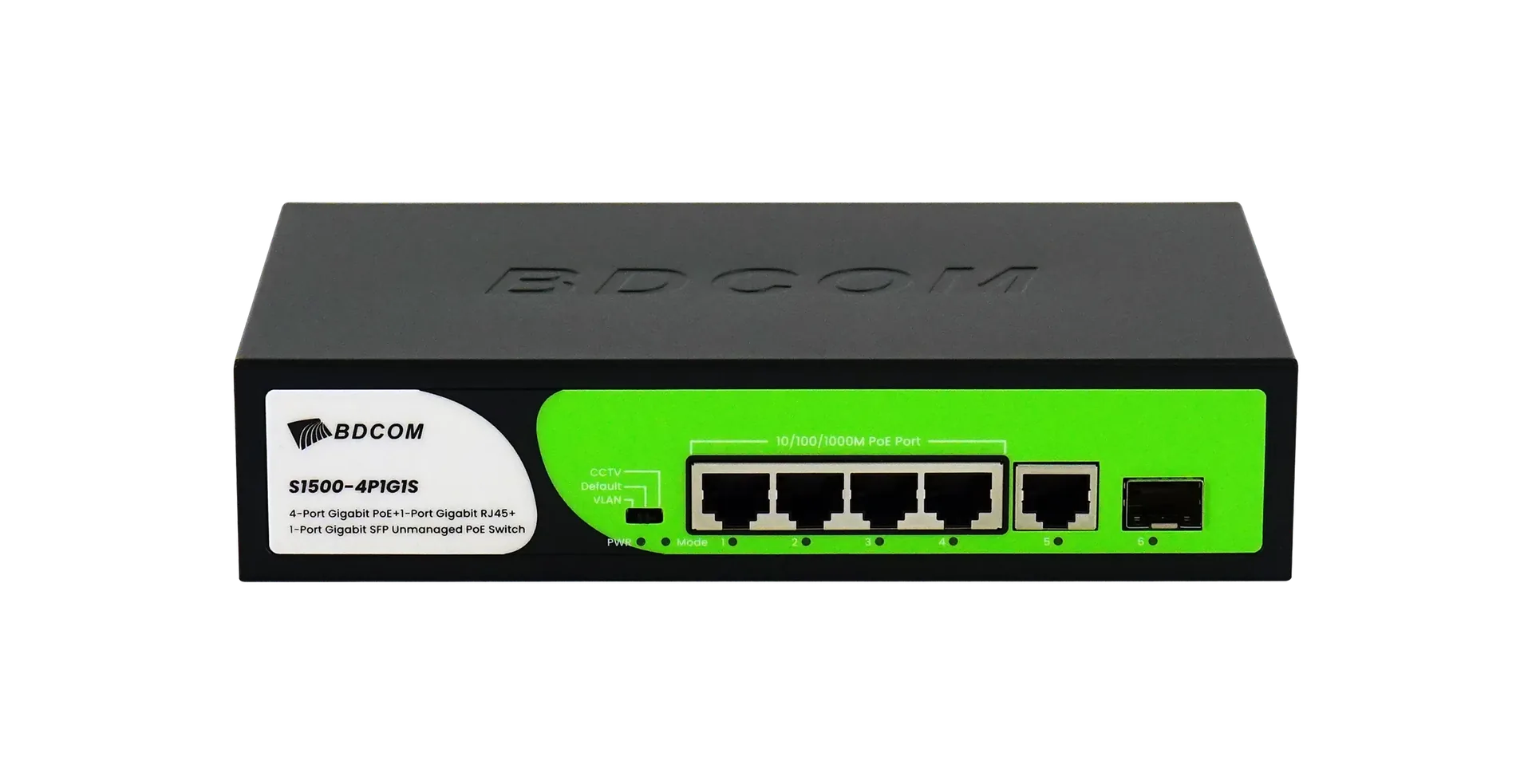 4-port Gigabit PoE switch