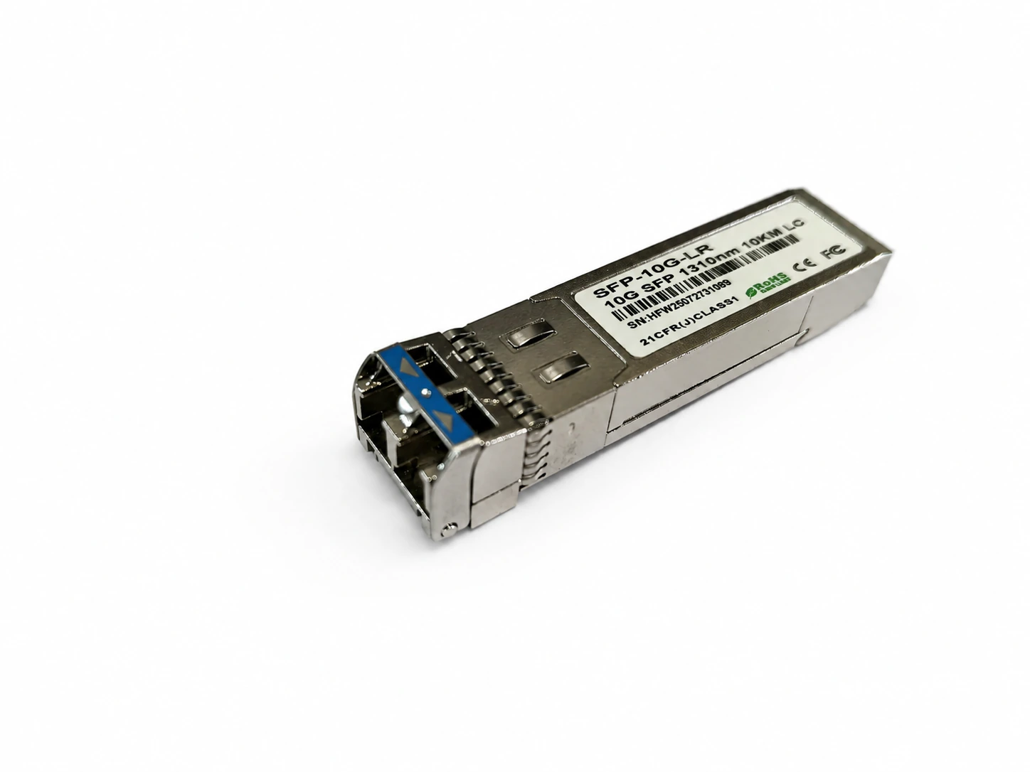 Оптический модуль 10G SFP+ одномодовый duplex · 1310 nm · 10 км