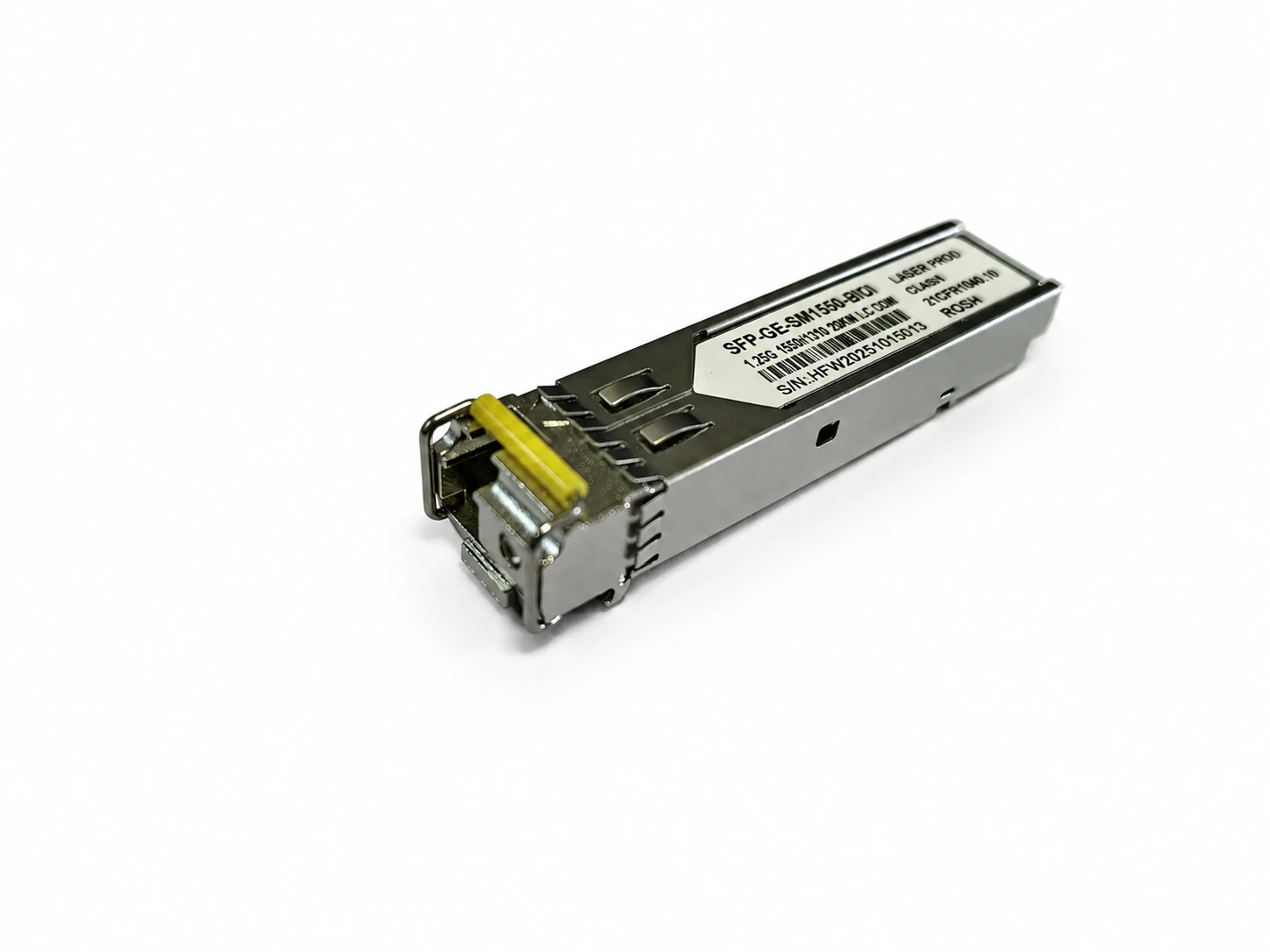 Оптический модуль 1G SFP BiDi simplex · TX1550 / RX1310 nm · 10 км